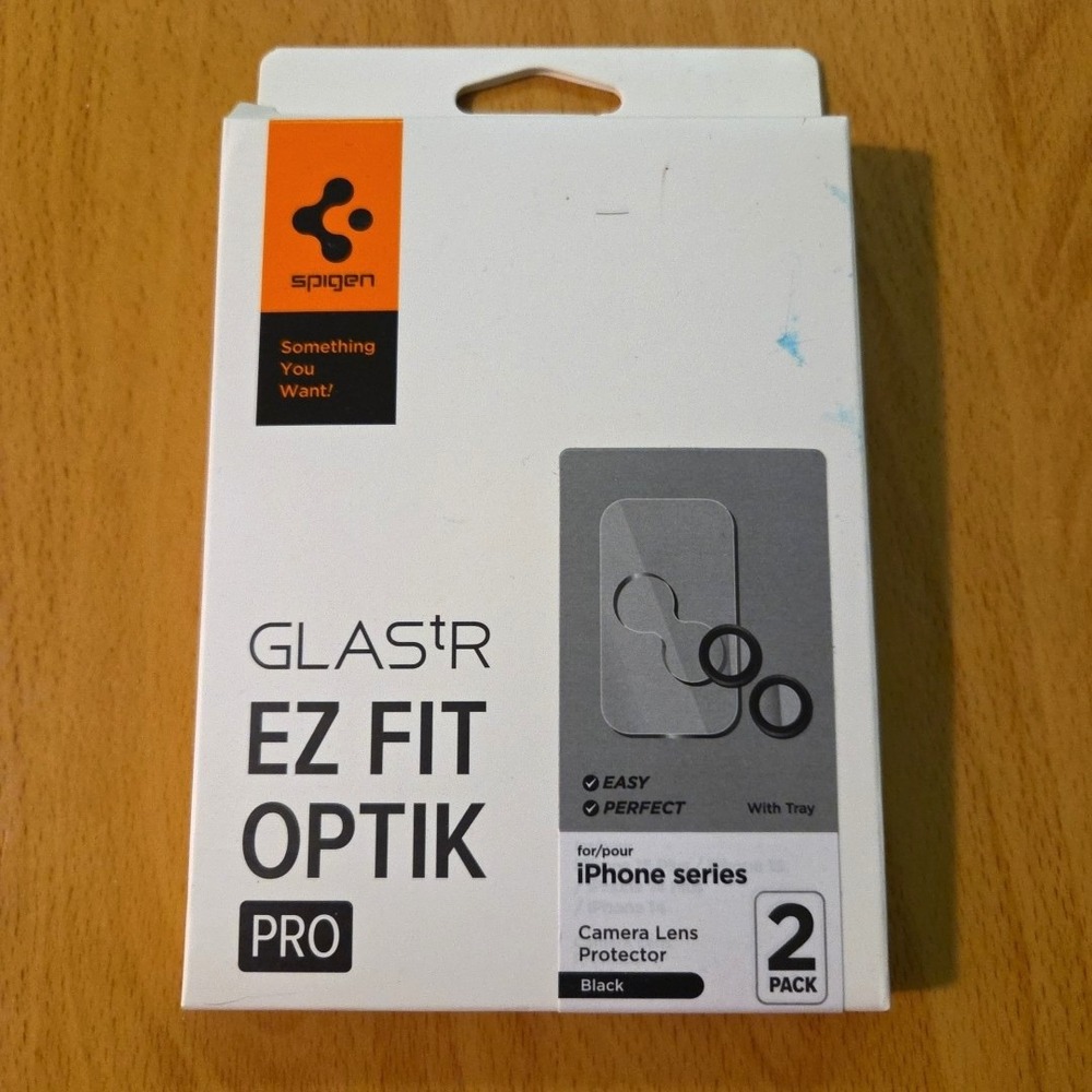 Spigen iPhone 14 + Plus‎ GLAS.tR EZFit Optik Pro Lens Protector 2 Pack AGL05213